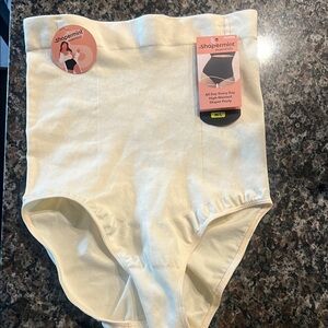 Shapermint Cream high waisted shaping panty